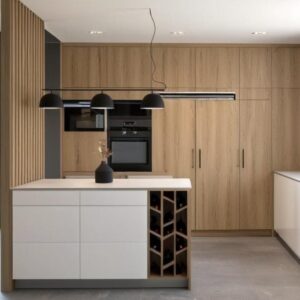 Strefa dzienna z elementami loftu