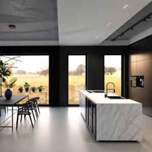 Minimalizm z akcentem w kolorze ziemistego oranżu